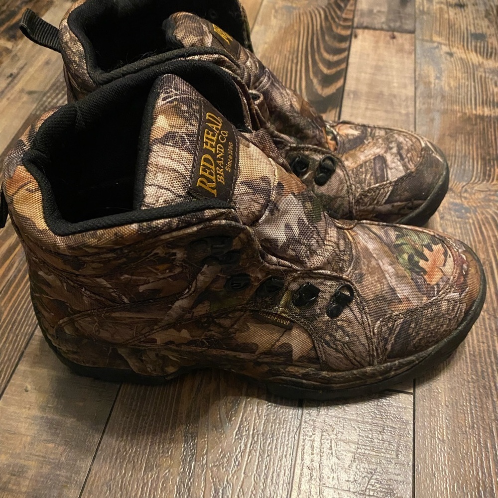 RedHead Hunting Woodland Camo Boots